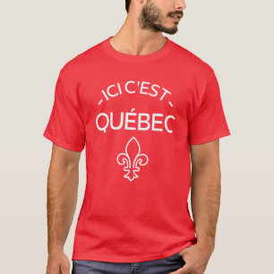 Das ist Quebec City Freunde T-Shirt