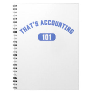 Das ist Rechnungslegung 101 Notizblock