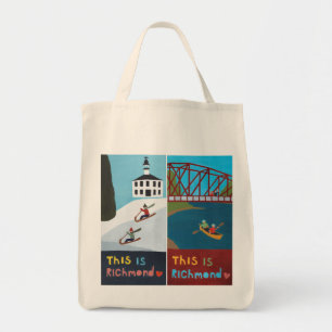 Das ist Richmond Grocery Tasche (Design #1)
