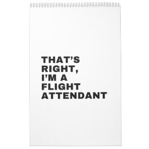 DAS IST RICHTIG, ICH BIN EIN FLUGVERANSTALTER KALENDER