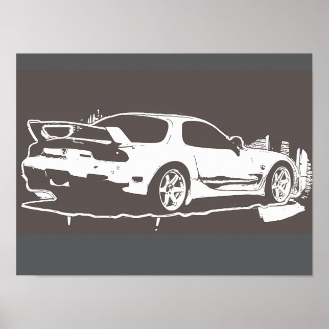 Das ist RX7 Poster (Vorne)