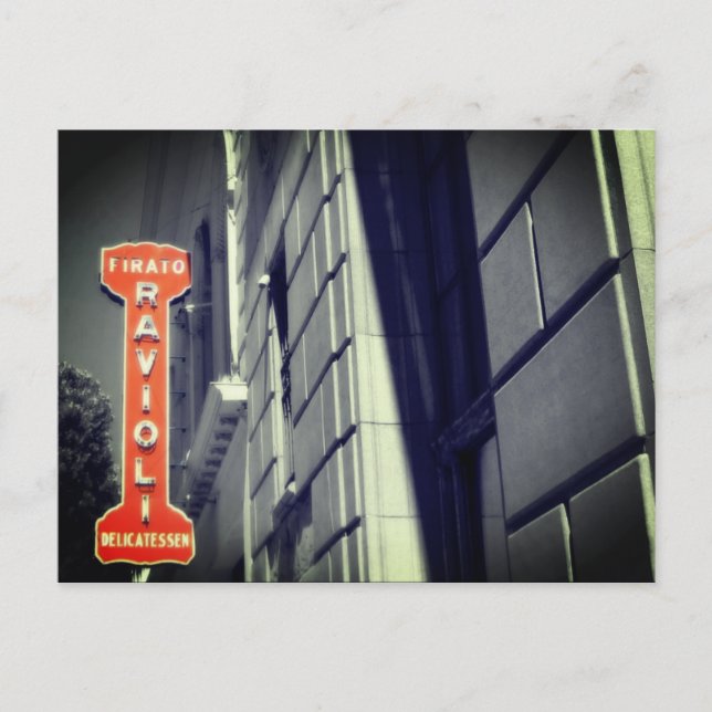Das ist San José, CA-Firato Italienisches Deli Pos Postkarte (Vorderseite)
