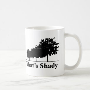 Das ist schattig tasse