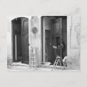 Das ist schwer. postkarte