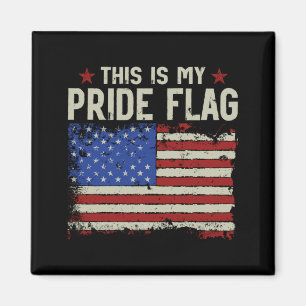 Das Ist Stolz Flagge Patriotisch Usa Amerikanisch Magnet