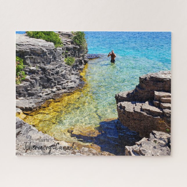 Das ist Tobermory Canada Puzzle (Horizontal)
