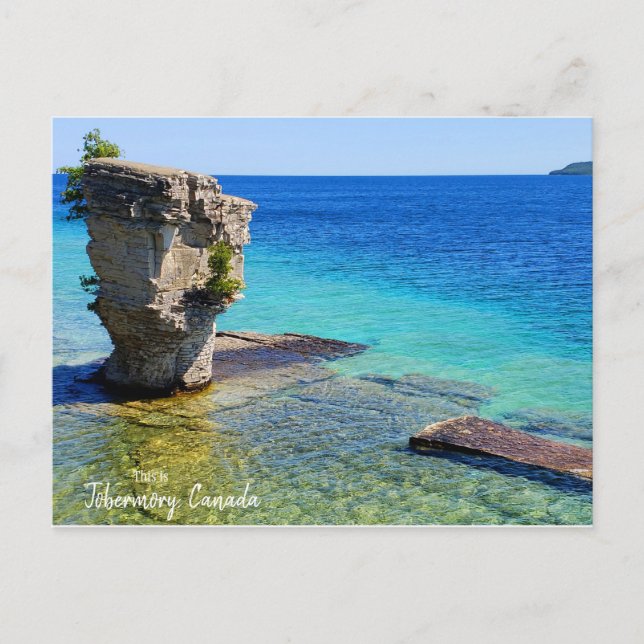 Das ist Tobermory, Kanada Postkarte (Vorderseite)