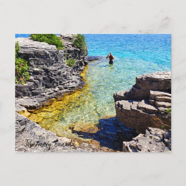 Das ist Tobermory, Kanada Postkarte (Vorderseite)