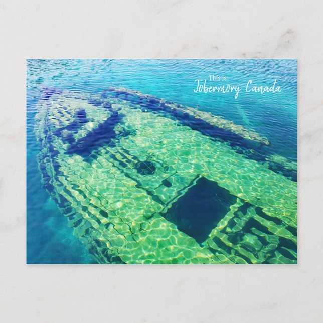 Das ist Tobermory, Kanada Postkarte (Vorderseite)