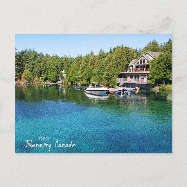 Das ist Tobermory, Kanada Postkarte (Vorderseite)