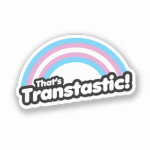 Das ist Transtastisch Aufkleber