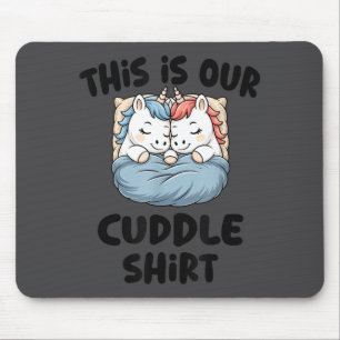Das ist unser Kuschel-Shirt Magisches Einhorn Mousepad
