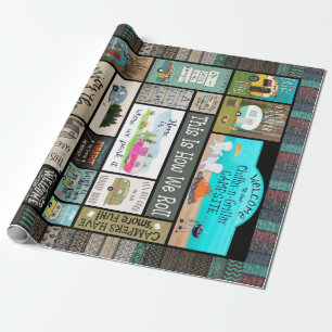 Das ist unsere Rolle Geschenkpapier