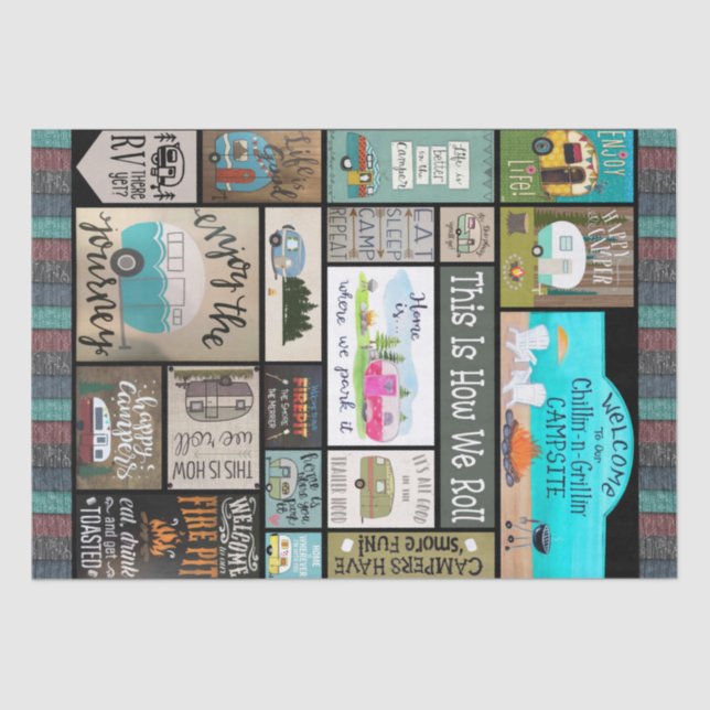 Das ist unsere Rolle Seidenpapier (Vorderseite)