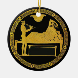 Das ist Unterhaltung! Keramikornament