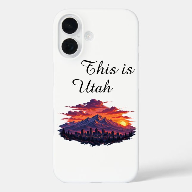 Das ist Utah-Handyhülle Case-Mate iPhone Hülle (Rückseite)