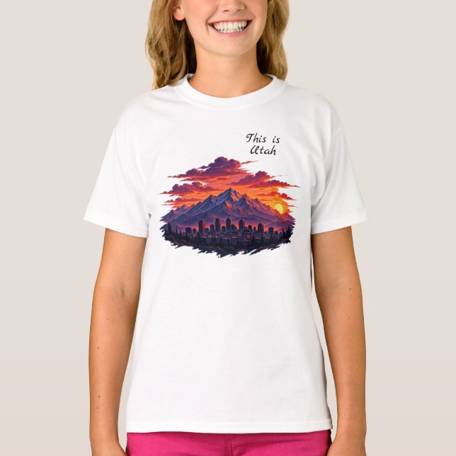 Das ist Utah T-Shirt (Vorderseite)