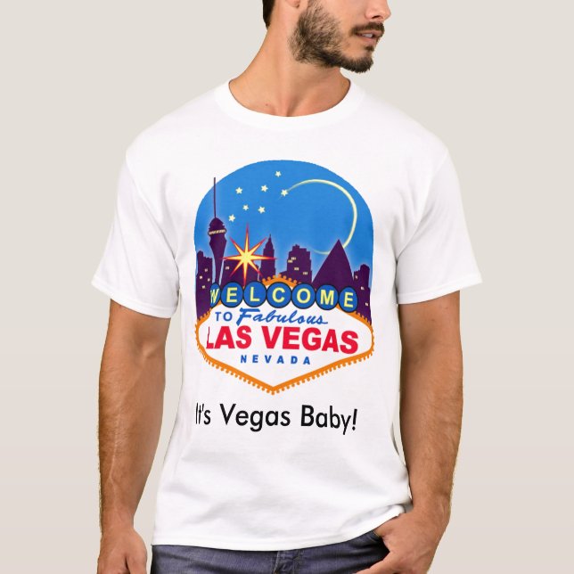 Das ist Vegas Baby! T - Shirt der Männer (Vorderseite)