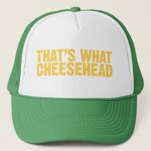 Das ist, was cheesehead truckerkappe
