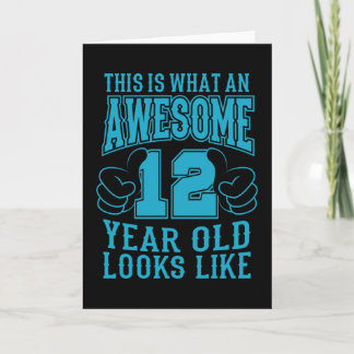 DAS IST WAS EIN TOLLER 12-JÄHRIGER 12. Geburtstag Karte