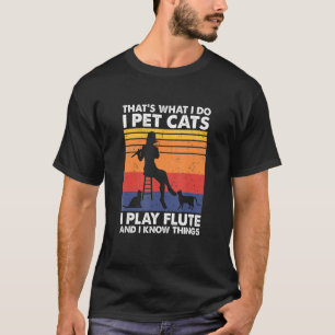 Das ist, was ich füttere Katzen, die ich tue, ich T-Shirt