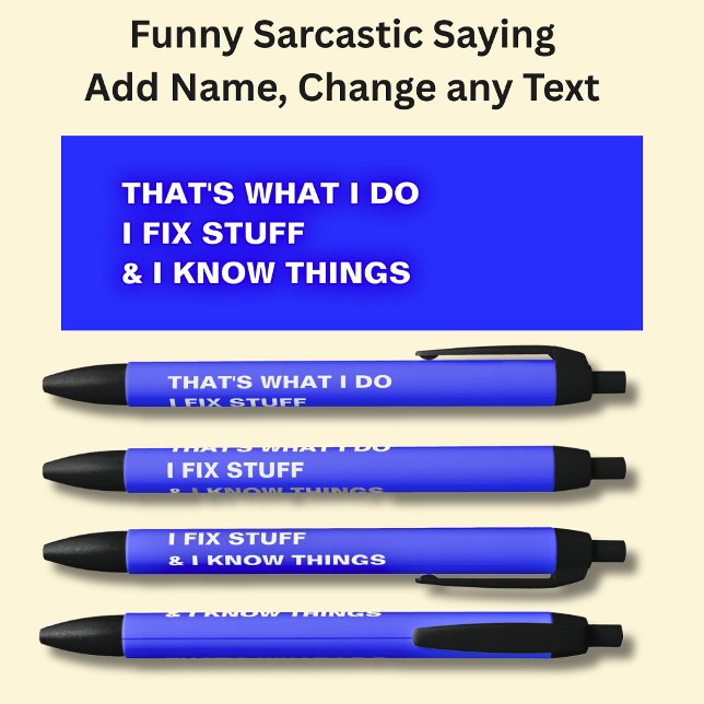 Das ist, was ich mache ich reparieren und ich kenn kugelschreiber (Von Creator hochgeladen)