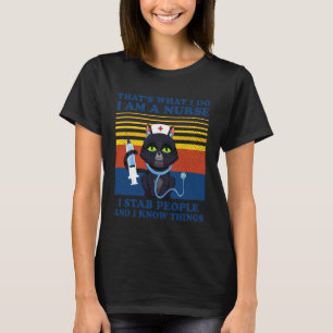 Das ist was ich tue ich bin ein Krankenpfleger ich T-Shirt
