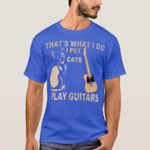 Das ist, was ich tue, ich füttere Katzen, die ich  T-Shirt