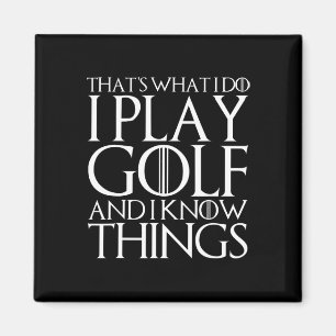 Das ist was ich tue ich spiele Golf und ich kenne Magnet