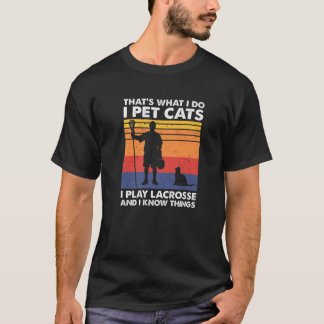 Das ist, was ich tue, ich streichle Katzen, ich sp T-Shirt