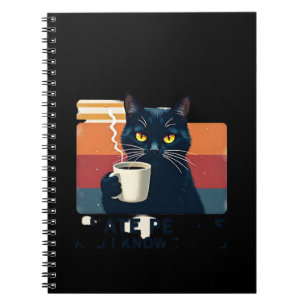 Das ist, was ich tue, ich trinke Kaffee, ich hasse Notizblock