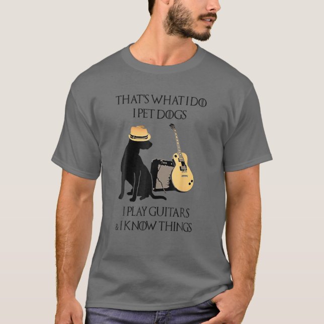 Das ist, was ich tue, wenn ich Hunde pflücke, die  T-Shirt (Vorderseite)