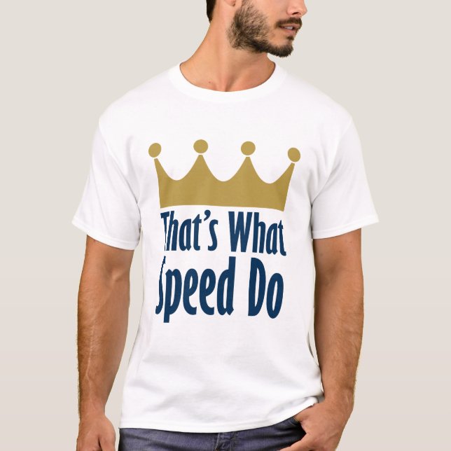 Das ist, was Speed macht - Party wie es ist 1985 T-Shirt (Vorderseite)