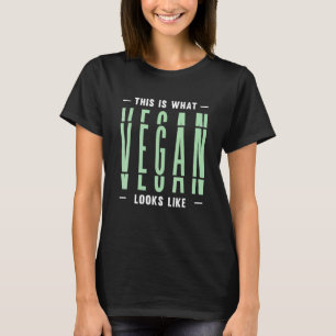 Das ist, was Vegan aussieht wie Bio Vegetarier H T-Shirt