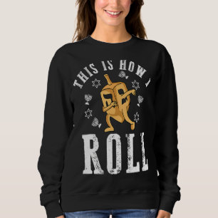 Das ist, wie ich Dreidel Dabbing lustig für Hanu Sweatshirt