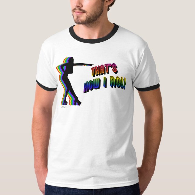 Das ist, wie ich T - Shirt rolle (Vorderseite)