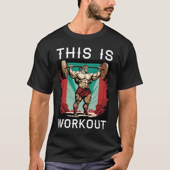 Das ist Workout Sparta Spartan Heaving We T-Shirt (Vorderseite)