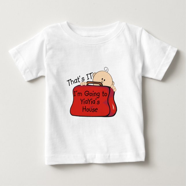 Das ist YiaYia Baby T-shirt (Vorderseite)