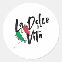 Das italienische süße Leben. La Dolce Vita