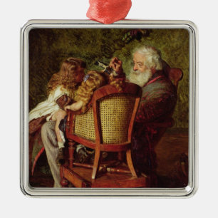 Das Jack in the Box des Großvaters Ornament Aus Metall