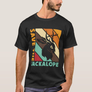 Das Jackalope Funny Cryptid Jackrabbit Rabbit gere T-Shirt