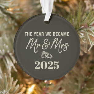 Das Jahr 2025, in dem wir Personalisiert geworden Ornament