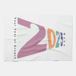 Das Jahr 2025 zum Jahr des Wachstums machen Geschirrtuch