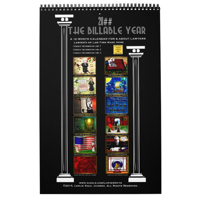 Das Jahr der Anwälte - Personalisiert Kalender (Titelbild)