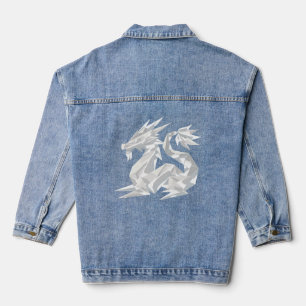 Das Jahr der Entstehung des Drachen Jeansjacke