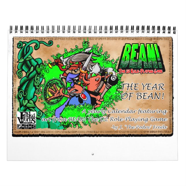 Das Jahr des BEAN! Kalender (Titelbild)