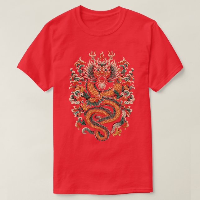 Das Jahr des Drachen T-Shirt (Design vorne)