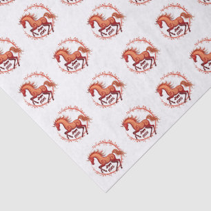 Das Jahr des Pferdes 2026 Seidenpapier