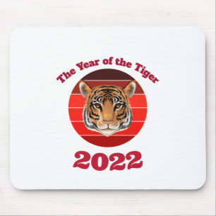 Das Jahr des Tigers 2022 Mousepad
