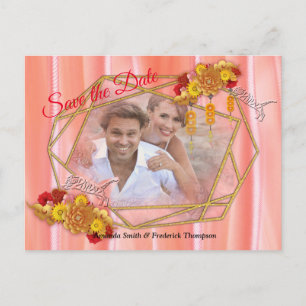 Das Jahr des Tigers Ankündigungspostkarte